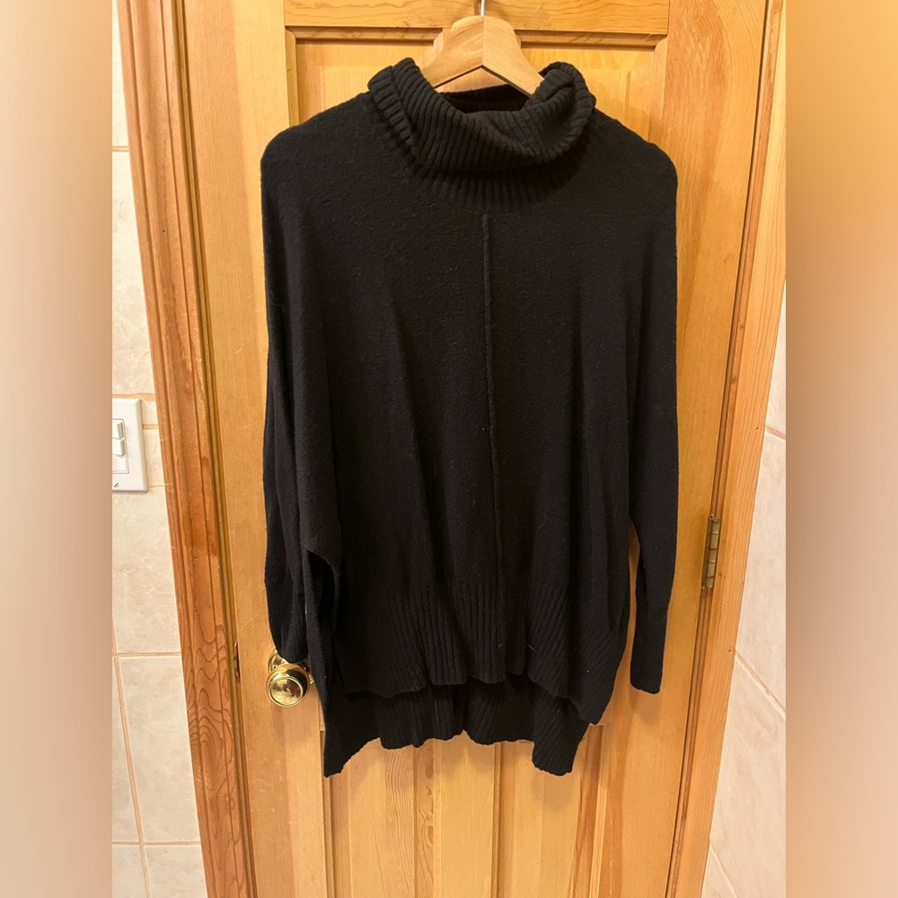 Jessica Simpson Classic Black Turtleneck Sweater